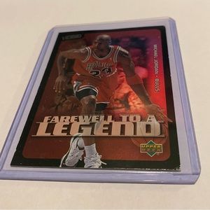 Michael Jordan 2003 Upper Deck Victory Farewell to a Legend Vintage Colllectible
